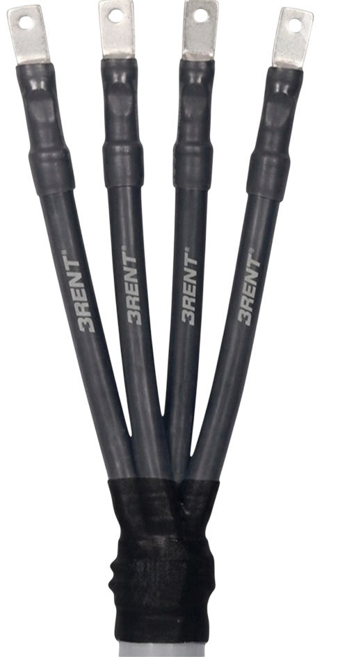 HEATSHRINK TERMINATIONS SUITABLE FOR 4 CORE LOW VOLTAGE CABLES